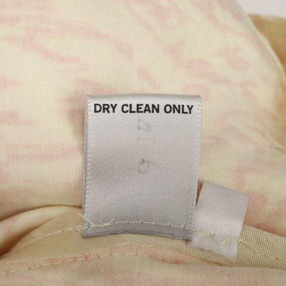 Cache Jacket Womens Small Ivory Orange Stretch Cotton Pockets Snaps Career - Picture 14 of 15